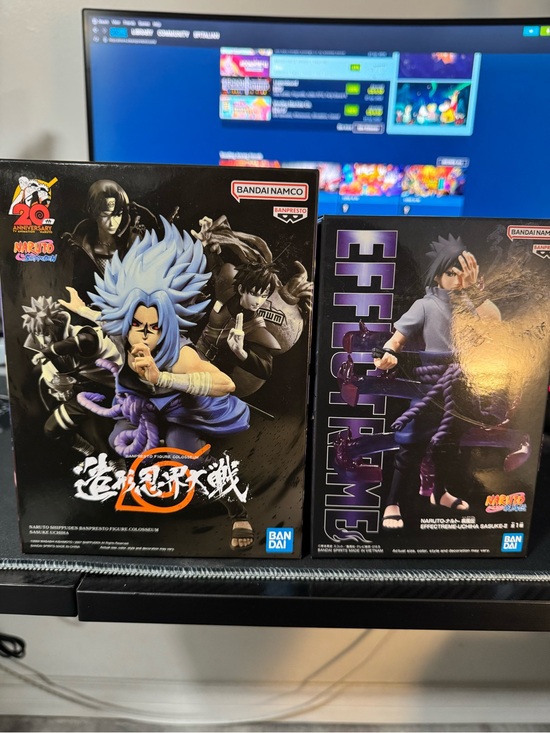 Naruto Other - Bandai Naruto Action Figure — Sasuke